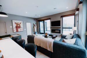 Living room, Revelstoke Peak Penthouse